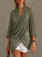 Loose, Cozy, And Lightweight Knitted Top