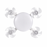 Dailyard™ No-Wiring Ceiling Fan Light with Remote Control