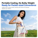 Dailyardtool® Handheld Turbo Fan with Ice Cooling