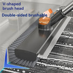 Dailyard™3-in-1 Adjustable Floor Scrub Brush – 360° Rotating Cleaning Tool