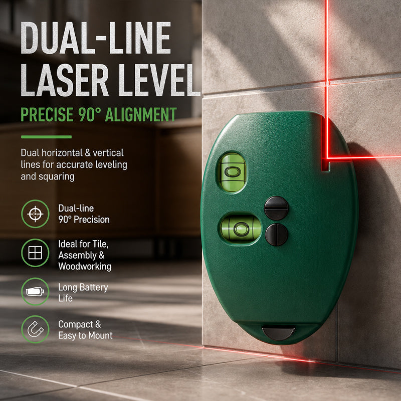 Dailyardtool® High-Precision Infrared Laser Level - Mini Outdoor Strong Light Marking Tool