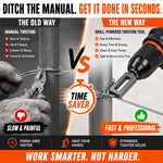 Dailyard™Steel Wire Twisting Tool for Drill - Fast Tightening & Auto Trimming Wire Twist Attachment