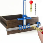 Dailyardtool® Woodworking Punch Locator Drill Guide