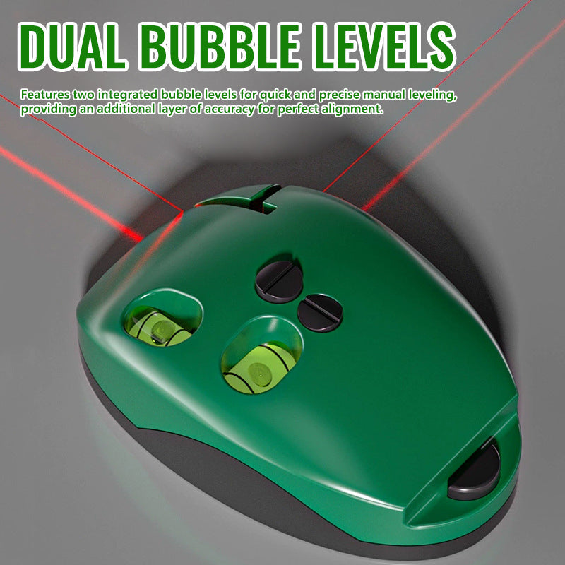 Dailyardtool® High-Precision Infrared Laser Level - Mini Outdoor Strong Light Marking Tool