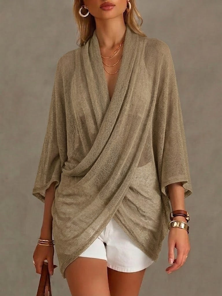 Loose, Cozy, And Lightweight Knitted Top