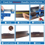 Dailyardtool® Woodworking Punch Locator Drill Guide