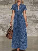 ?? Timeless Paisley Print Maxi Dress: Effortless Elegance for Every Occasion