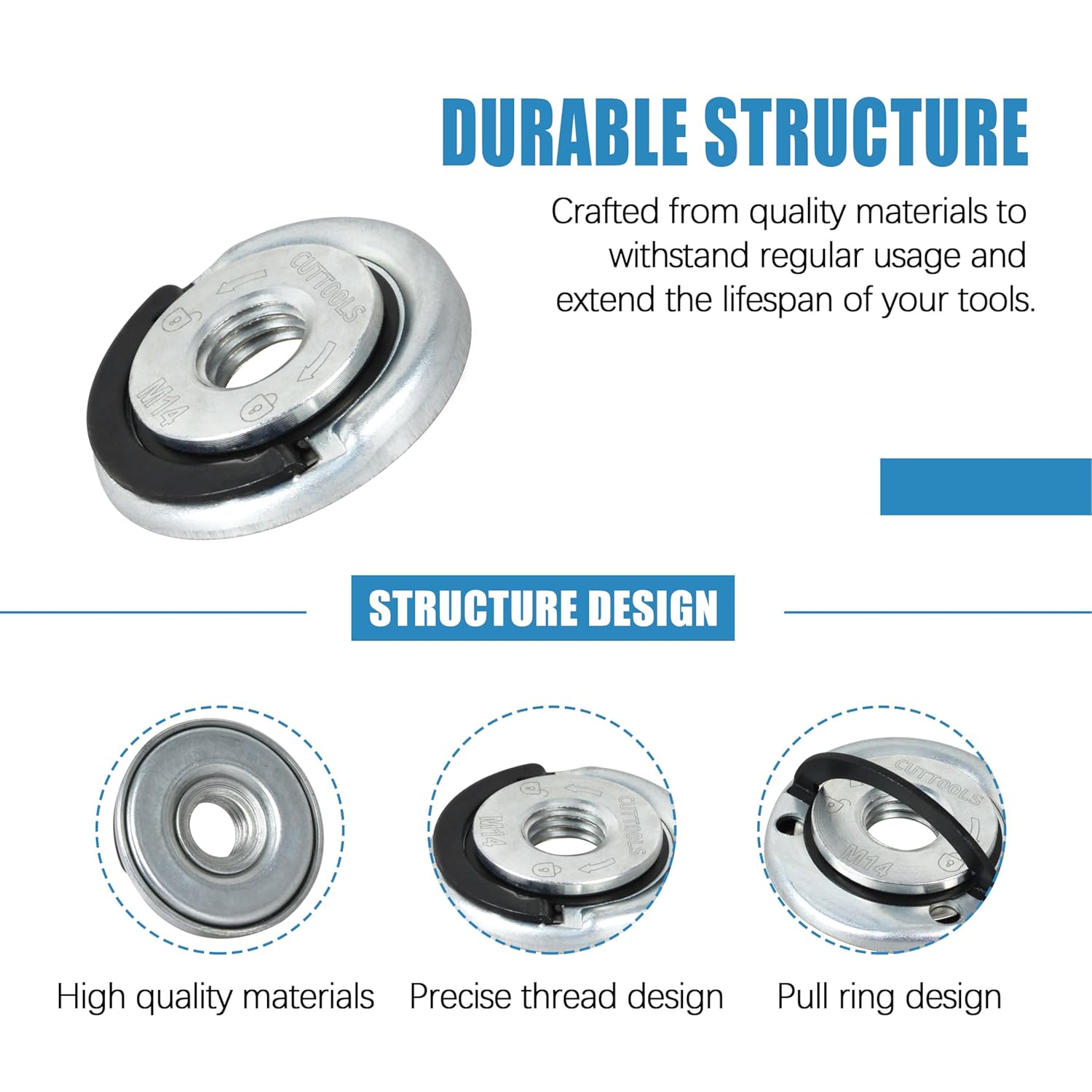 Dailyardtool® Angle Grinding Tool Flange Nut