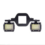 Dailyardtool® 4 Inch LED Pods with Tow Hitch Mounting Brackets