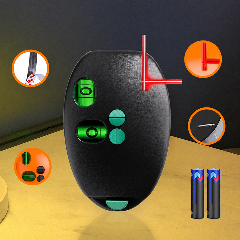 Dailyardtool® High-Precision Infrared Laser Level - Mini Outdoor Strong Light Marking Tool