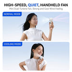 Dailyardtool® Handheld Turbo Fan with Ice Cooling