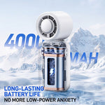 Dailyardtool® Handheld Turbo Fan with Ice Cooling