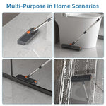 Dailyard™3-in-1 Adjustable Floor Scrub Brush – 360° Rotating Cleaning Tool