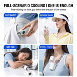 Dailyardtool® Handheld Turbo Fan with Ice Cooling