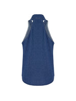 Loose Sleeveless Solid Color V-Neck Vest Top