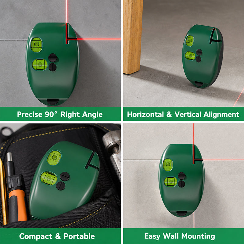 Dailyardtool® High-Precision Infrared Laser Level - Mini Outdoor Strong Light Marking Tool