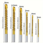 Dailyardtool®Titanium-Coated Drill Bit Set