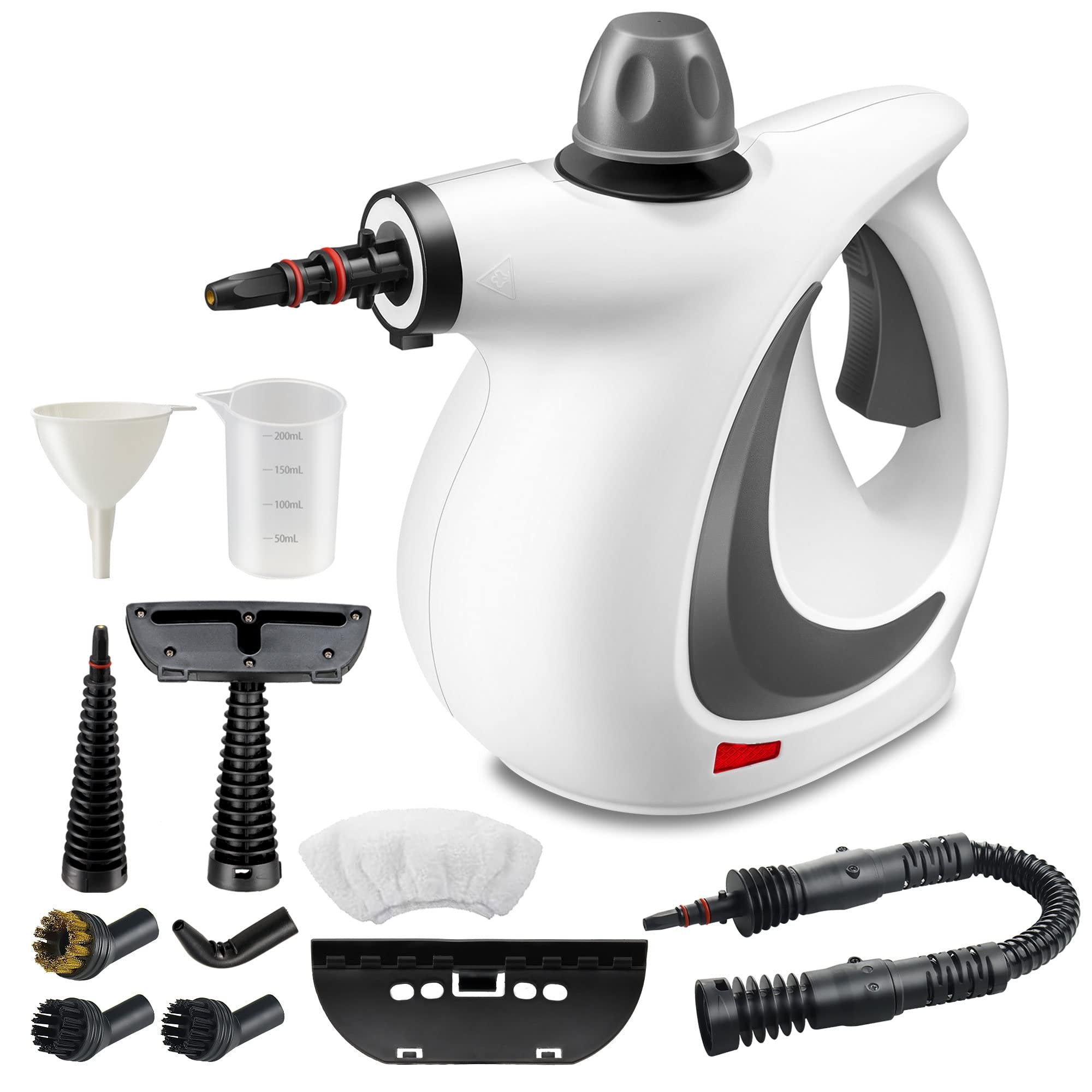 Dailyard™Handheld Pressurized Steam Cleaner | 11-Piece Accessory Set for Home & Car Deep Cleaning