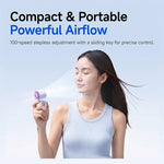 Dailyardtool® Handheld Turbo Fan with Ice Cooling