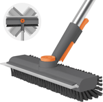 Dailyard™3-in-1 Adjustable Floor Scrub Brush – 360° Rotating Cleaning Tool