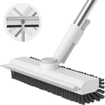 Dailyard™3-in-1 Adjustable Floor Scrub Brush – 360° Rotating Cleaning Tool