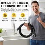 Dailyardtool®Triple-layer burst-proof hose – PVC & stainless steel. Universal connector, easy install. Perfect for heavy-duty cleaning! 🚿🔧