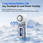 Dailyardtool® Handheld Turbo Fan with Ice Cooling