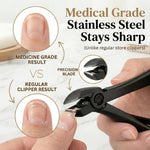 Nail Clipper for Seniors, Wide Jaw Long Handle Clipper for Thick Nails