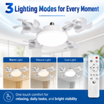 Dailyard™ No-Wiring Ceiling Fan Light with Remote Control