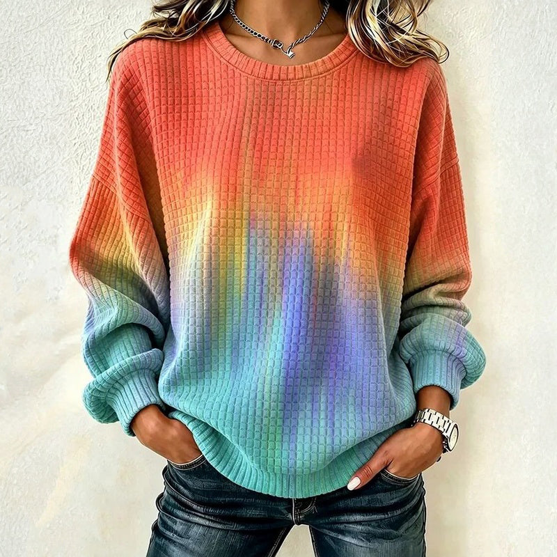 Casual Gradient Sweatshirt