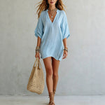 Effortless Boho Tunic Dress ¨C Versatile Summer Essential