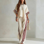 Striped Linen-Blend Two-Piece Set