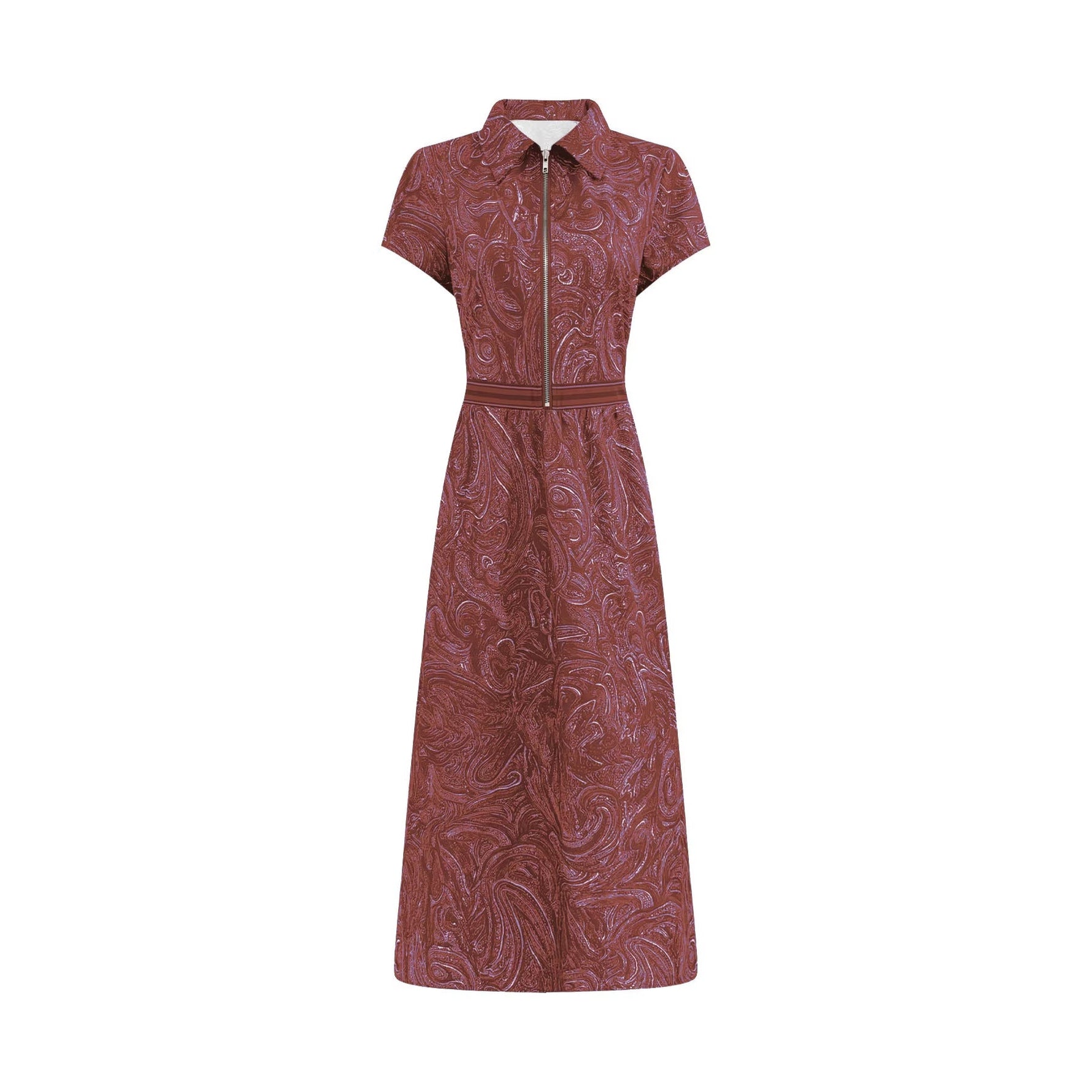 ?? Timeless Paisley Print Maxi Dress: Effortless Elegance for Every Occasion