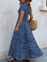 ?? Timeless Paisley Print Maxi Dress: Effortless Elegance for Every Occasion