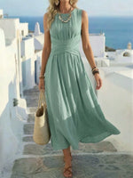 Women's Summer Sleeveless Maxi Dres