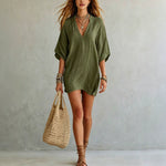 Effortless Boho Tunic Dress ¨C Versatile Summer Essential