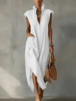 Ruffle Spring Maxi Dress
