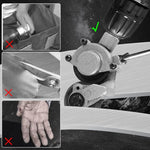Dailyard™ Electric Drill Sheet Metal Cutter - 3-in-1 Tool for Steel, Aluminum & Copper with Laser-Guided Precision 🔧💥