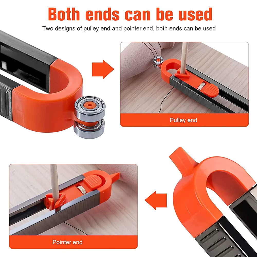 Dailyardtool®Contour Gauge Scribe Tool with Lock