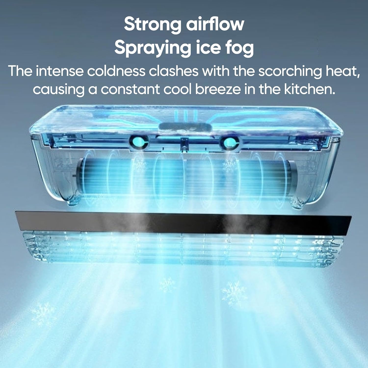 Dailyardtool® Upgraded 3 Wind Modes Portable Wireless Wall Mounted Air Conditioner