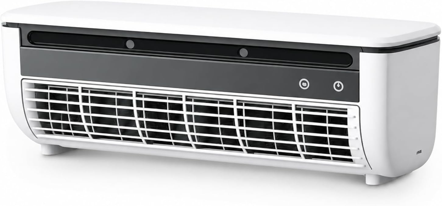 Dailyardtool® Upgraded 3 Wind Modes Portable Wireless Wall Mounted Air Conditioner