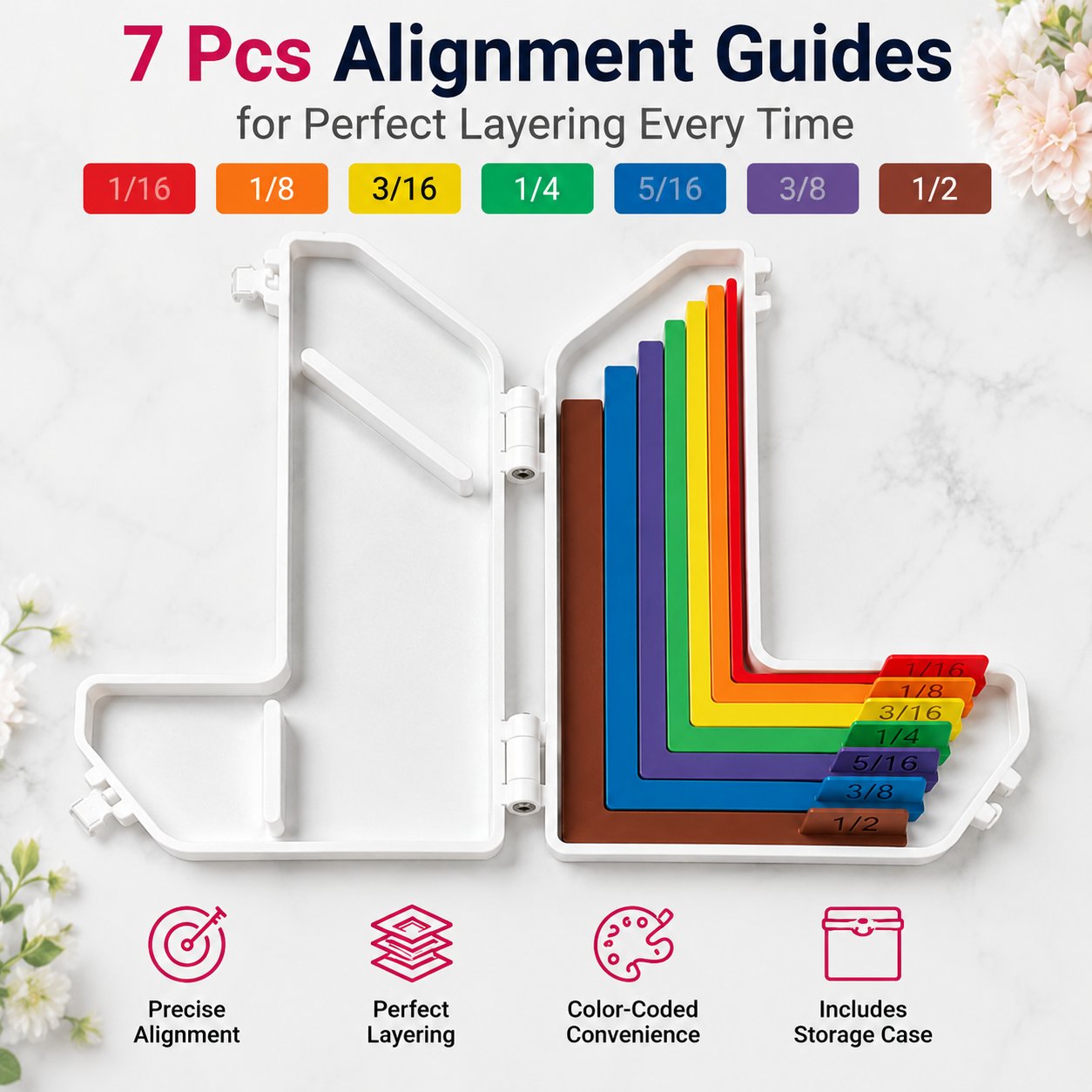 Dailyardtool® Card Making Alignment Guides Set | Create Perfectly Aligned Handmade Cards Without Guesswork or Crooked Corners ✨