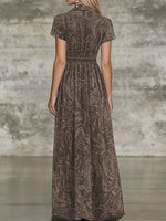?? Timeless Paisley Print Maxi Dress: Effortless Elegance for Every Occasion