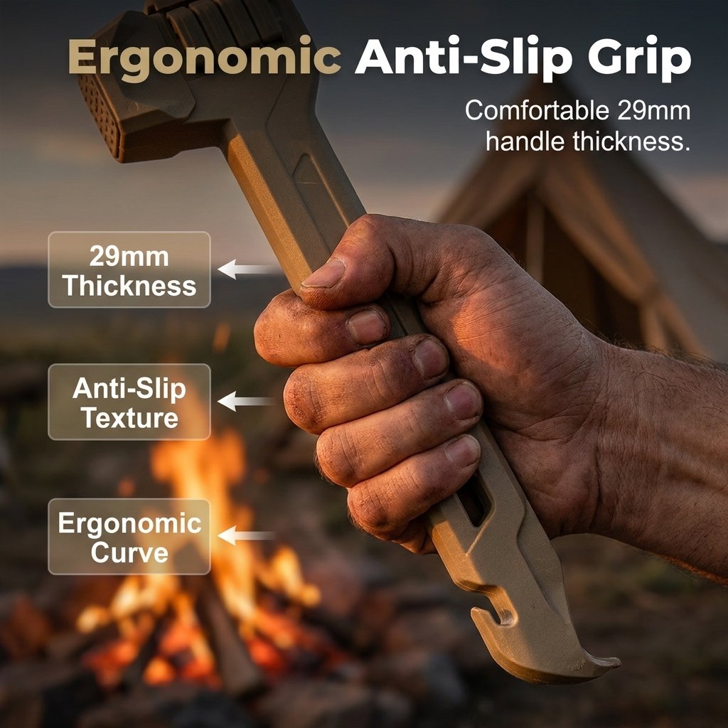 Dailyard™Multifunctional Camping Hammer & Tent Stake Puller