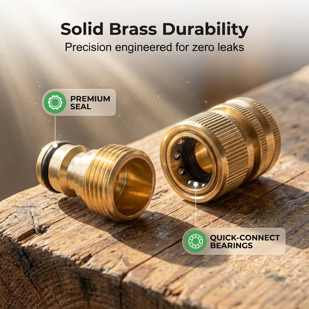 🔥🔩Dailyardtool® Garden Hose Quick Connector