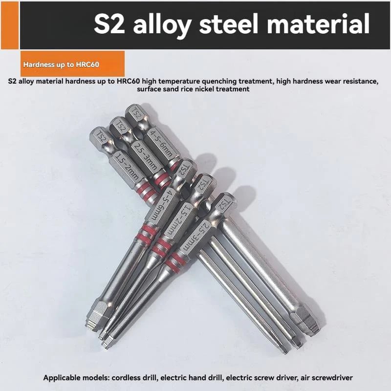 Dailyard™6-Piece Hex Screwdriver Bit Set