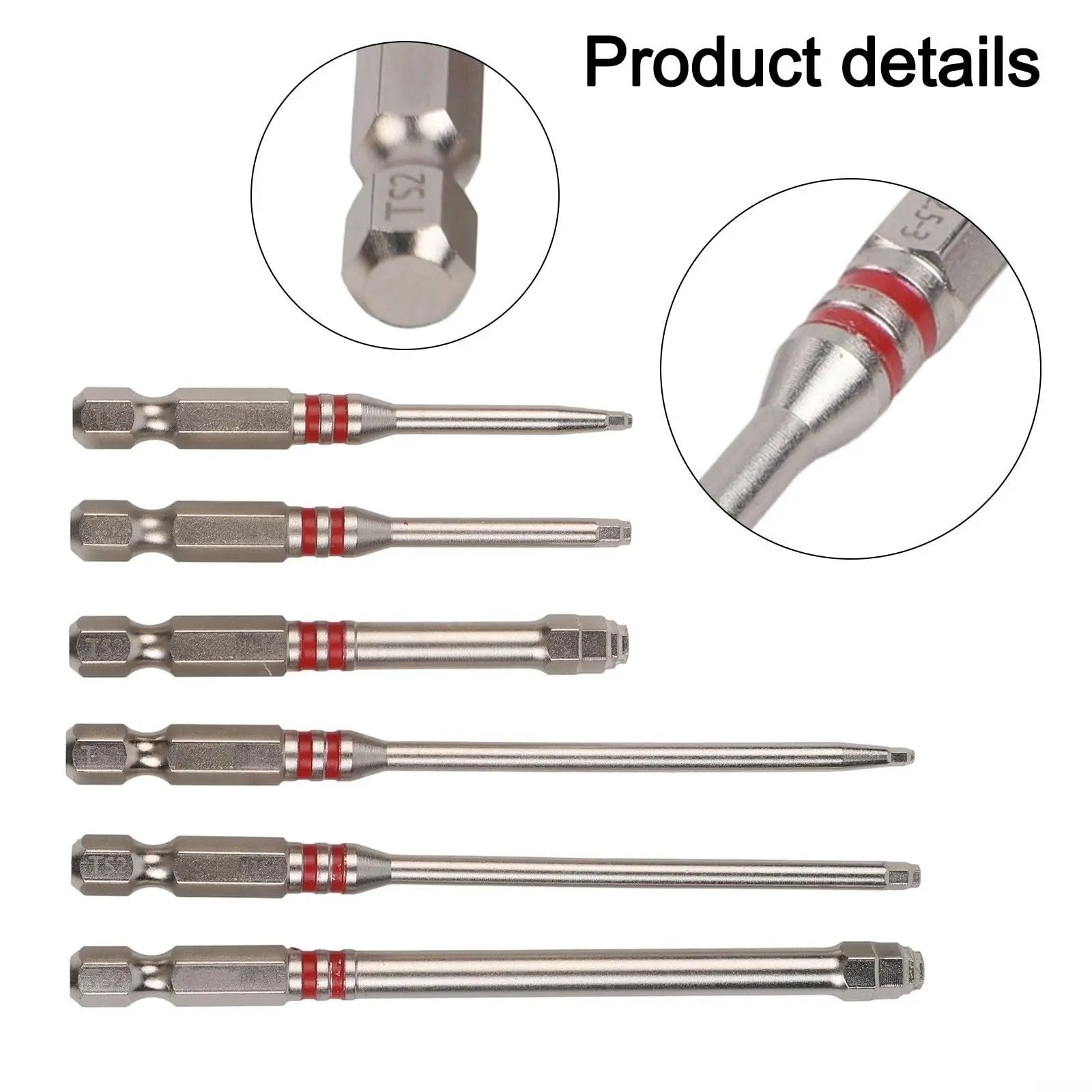 Dailyard™6-Piece Hex Screwdriver Bit Set