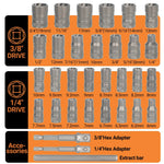 Dailyardtool®Mroace 32PCS Impact Bolt Extractor Socket Set（Free shipping）