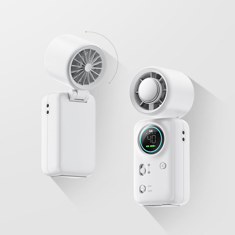 Dailyardtool® Handheld Turbo Fan with Ice Cooling