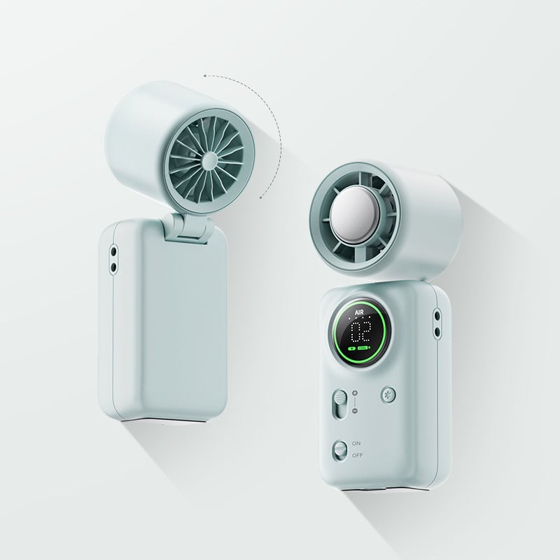 Dailyardtool® Handheld Turbo Fan with Ice Cooling